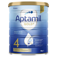 Load image into Gallery viewer, Aptamil Gold+ 4 Junior Nutritional Supplement Milk Drink From 2 Years 900g