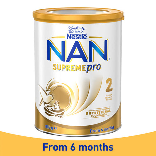 Nestle NAN SUPREME pro (HA) 2 Premium Baby Follow-on Formula Powder, From 6 to 12 Months – 800g