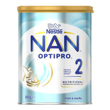 Load image into Gallery viewer, Nestle NAN OPTIPRO 2 Premium Baby Follow-on Formula Powder, From 6 to 12 Months – 800g